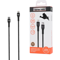 Panther Force 18W 1M Cable Type-C to iPhone - Seamless Connectivity
