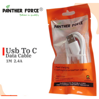 Panther Force 1M USB - Type C Cable (0.40p/each)