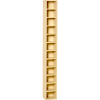 21L 75H cm Multimedia Shelf-Pine Wood Colour