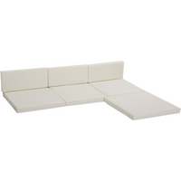 Cushion Pad Set for Rattan Furniture, 7 Piece Garden,Cream