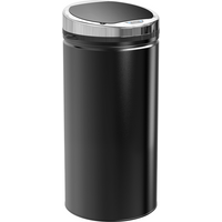 42L Sensor Trash Can W/ Bucket-Black