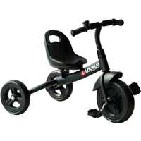 Baby Kids Children Toddler Tricycle Ride on Trike W/ 3 Wheels Black HOMCOM