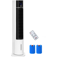 Bladeless Air Cooler, Evaporative Oscillating Tower Fan Humidifier Unit