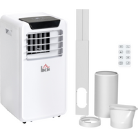 Pallet contains 12 units 10000 BTU Mobile Portable Air Conditioner Room Ac Unit w/ RC, White