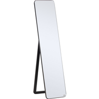 Full Length Mirror Free Standing or Wall Mount Dressing Bedroom Black