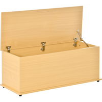 Storage Box Chest Lid Spacious Collect Cabinet Chipboard -Burlywood
