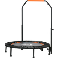 Pallet contains 51 units 40" Foldable Mini Fitness Trampoline Rebounder Adjustable Foam Handle HOMCOM