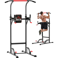 Power Tower Station Pull Up Bar for Home Gym Workout Equipment HOMCOM