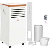 7000 BTU Portable Air Conditioner 4 Modes LED Display Timer Home Office