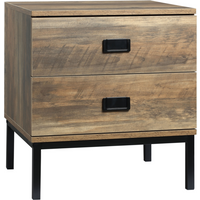 End Table Metal Frame Bed Side Table Storage Drawer Bedroom Living Room Coffee