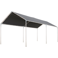 3m x 6m Heavy Duty Galvanized Steel Frame Canopy Vehicle Shelter