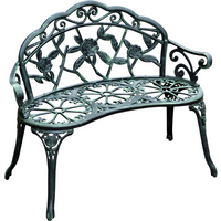 Cast Aluminum Garden Bench Patio Chair