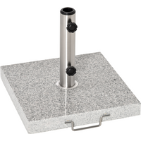 Pallet contains 37 units 25 kg Marble Umbrella Base-Hemp Grey