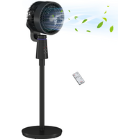 Pallet contains 31 units HOMCOM Pedestal Fan, Air Circulation Fan with Oscillating, Tilt, Black