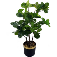 60cm Artificial Tropical Bonsai Ficus Tree