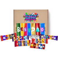 Fun Fathers Day Novelty Chocolate Wrapper Gift Box - Best Dad