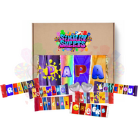 Fun Fathers Day Novelty Chocolate Wrapper Gift Box - Papa