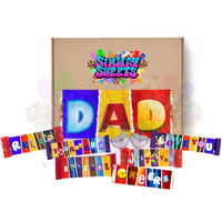 Fun Fathers Day Novelty Chocolate Wrapper Gift Box - Dad