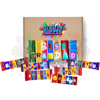 Fun Fathers Day Novelty Chocolate Wrapper Gift Box - Best Grandad