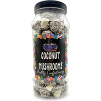 Coconut Mushrooms Retro Sweets Gift Jar - 550g