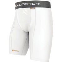 Short de compression Shock Doctor avec coquille de protection