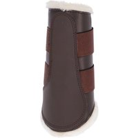 Closed front gaiters for dressage horses Kerbl Fleece (x2)