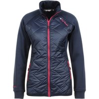 Veste polaire shell bimatière femme Peak Mountain Aler