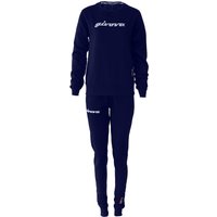 Trainingsanzug Rundhalsausschnitt mit Pailletten Frau Givova 104