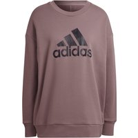 Animal print sweatshirt voor vrouwen adidas Future Icons