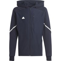 Sweatshirt sudadera con capucha y cremallera para niños adidas Designed for Gameday