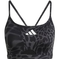 Brassière femme adidas Aeroreact d'entraînement Maintien Léger 3 Bandes