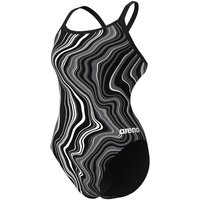 Women's 1-piece swimsuit Arena Marbled