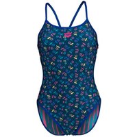 Women's 1-piece reversible swimsuit Arena