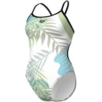 Dames zwempak uit 1 stuk Arena Light Floral Lace