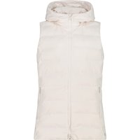 Women's hooded sleeveless zip-up jacket CMP