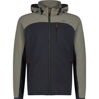 Dehnbare Kapuzen-Sweatshirt aus Fleece CMP
