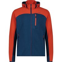 Dehnbare Kapuzen-Sweatshirt aus Fleece CMP