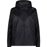 Chaqueta impermeable con capucha fija para mujer CMP