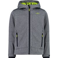 Kids' waterproof jacket with fixed hood CMP