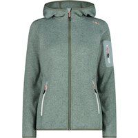 Dicke Kapuzen-Fleecejacke für Frauen CMP