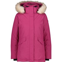 Dames parka met rits en capuchon CMP