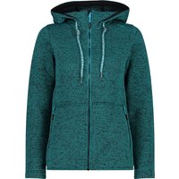 Chaqueta polar con capucha fija mujer CMP
