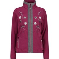 Blouson aus Fleece mit floralem Stickerei für Damen CMP