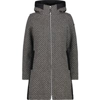Manteau à capuche wooltech femme CMP