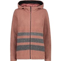 Zip-Hoodie Wooltech Damen CMP