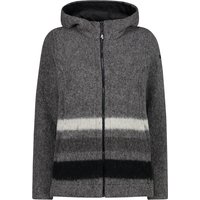 Dames gebreide hoodie met rits CMP