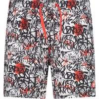 Short de bain à motif géométrique CMP