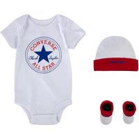 Ensemble barboteuse, bonnet et chaussons bébé Converse CHN Classic CTP (x3)