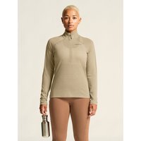 Maglia a maniche lunghe con zip 1/2 donna Craft Wool