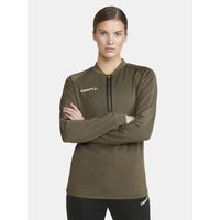 Maglia con zip da donna a metà Craft Extend